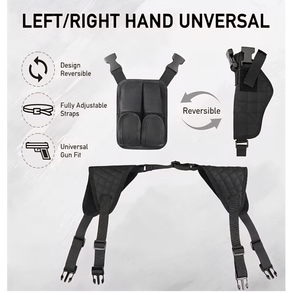 Black Tactical Holster Set - Picture 7 of 8